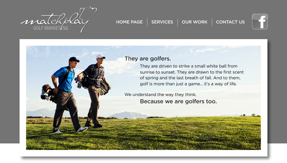 Matchplay Golf Marketing. Canada's only fullservice design and